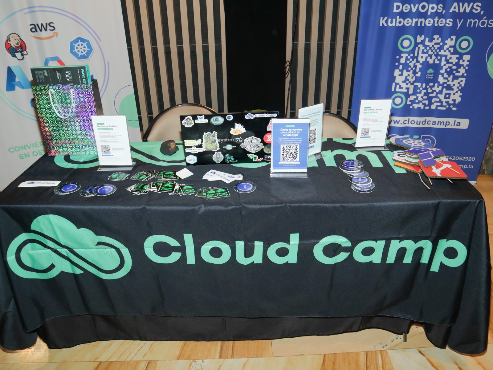 Mesa de Cloud Camp